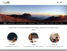 Tablet Screenshot of costa-vertical.com